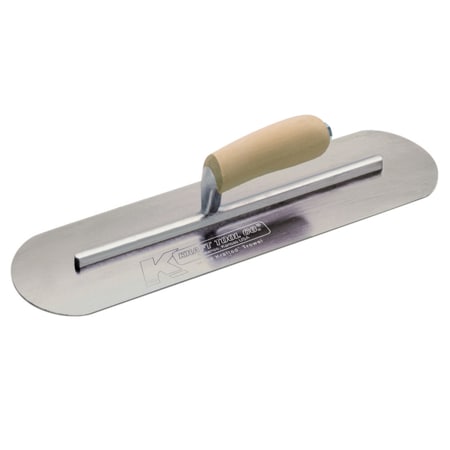 Kraft Tool Carbon Steel Pool Trowel, 18"x5 CF450