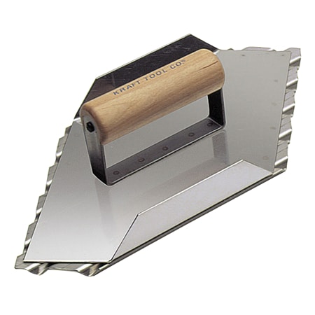 Kraft Tool Safety Ramp Hand Left Groover 1", 13"x6 CF086