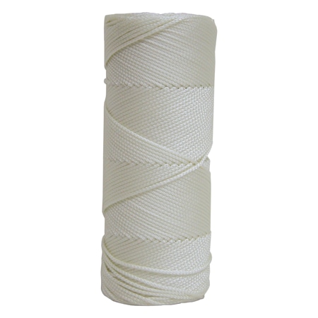 Kraft Tool White Braided Nylon Masons Line, 1000 ft. BC343