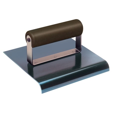 Kraft Tool Blue Steel Edger w/Plasti, 6" x 6" 1"R CF564P