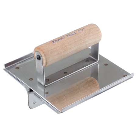 Kraft Tool Stainless Steel Hand, 6"x6" 1-1/2"D 1/4"R CF116