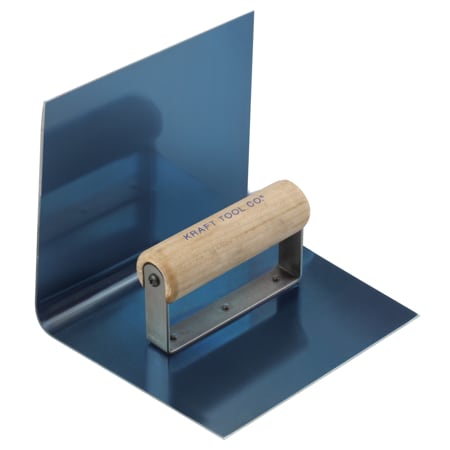 Kraft Tool Blue Steel Hand Cove T, 6"x6" 1/4"R 6"Lip CF9060