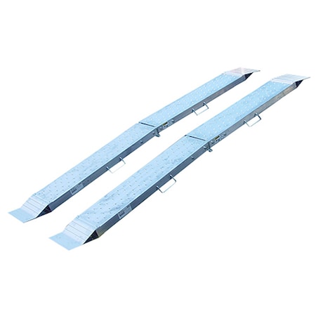 Bil-Jax Aluminum Ramps - Folding - Pair -  10" W x 8' L 0063-0341