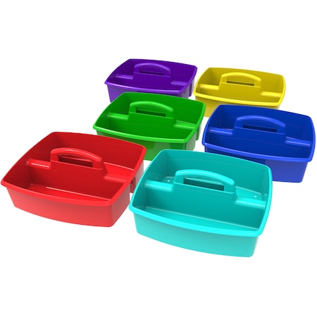 Storex Large Caddy, Assorted, PK6 00948E06C