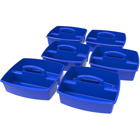 Storex Large Caddy, Blue, PK6 00953U06C