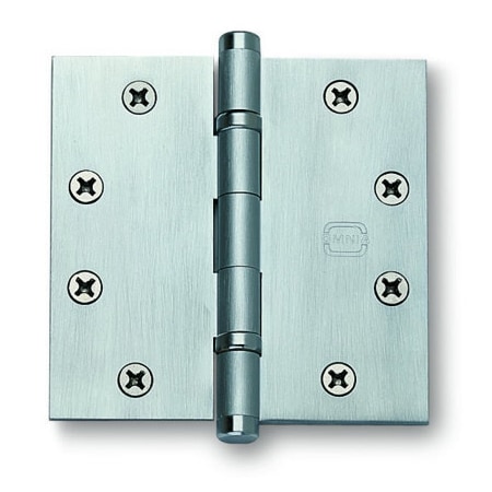 Omnia Square Ball Bearing Hinge Satin Nickel 4-1/2"x4-1/2" 985BB/45.15