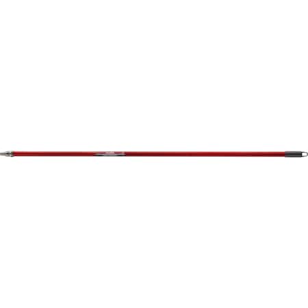 Wooster Paint Roller Pole, 5 ft L, 15/16" Dia., Red R070-60