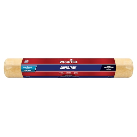 Wooster 18" Paint Roller Cover, 3/8" Nap, Knit Fabric R239-18