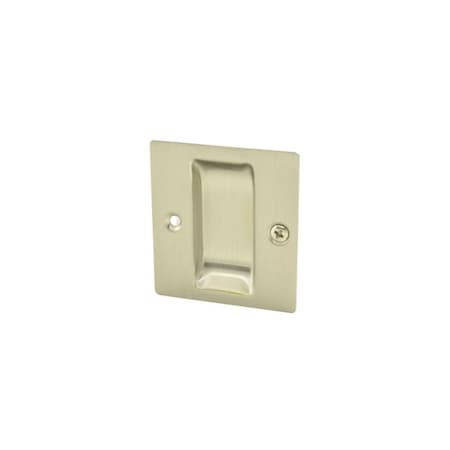 Trimco Flush Cup Pocket Door Pull Satin Nickel 1064FCP.619