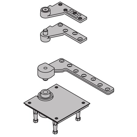 Ives Satin Stainless Steel Pivot 7245FSET32D 7245FSET32D