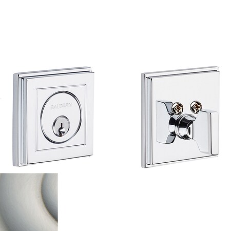 Baldwin Estate Lifetime Satin Nickel Deadbolts 8260.056