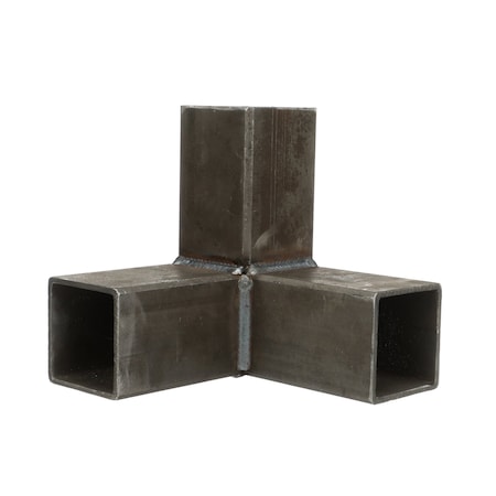 Marlin Steel Wire Products Four Connector Tube, 2"x2" 00-00363237-81