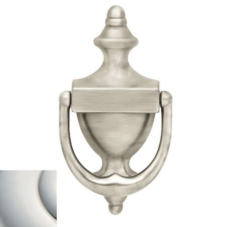 Baldwin Estate Lifetime Bright Nickel Door Knockers 0102.055