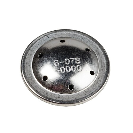 thumbnail image 2 of Bunn-O-Matic 6-Hole Spray Head 6-098-0002 - Stainless Steel Coffee Brewer Replacement Part 2 of 4
