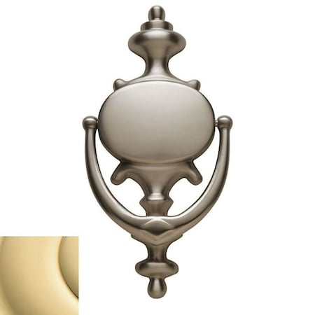 Baldwin Estate Unlacquered Brass Door Knockers 0116.031