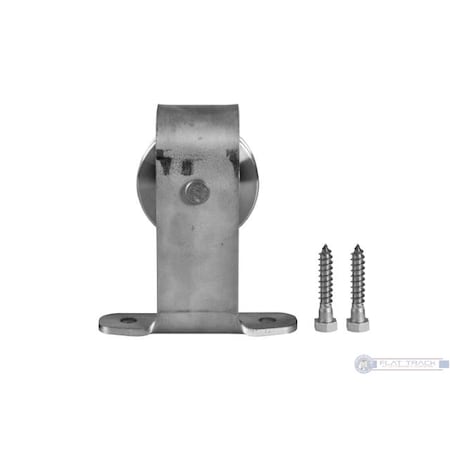 Leatherneck Mill Finish STNLS Steel Barn Door Hardware 0119-4069 40 0119-4069