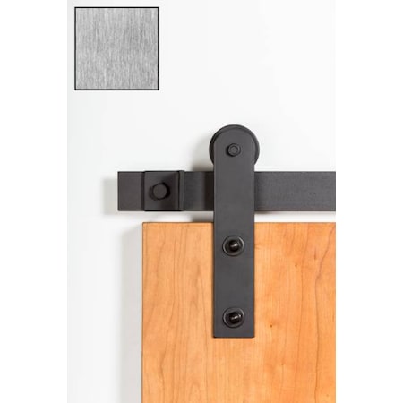 Leatherneck Brushed Nickel Barn Door Hardware 0120-9030 90 0120-9030