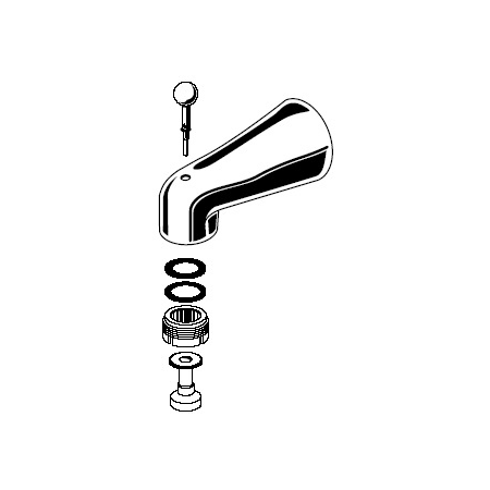 American Standard Diverter Tub Spout Repair 012653-2950A
