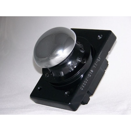 Rees Mushroom Plunger, Chrome, 2-1/4" 01307012