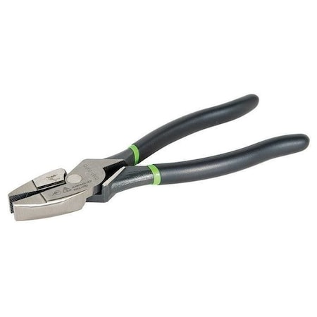 Greenlee Linemans Pliers, 9-3/8 In, Cushion Grip 0151-09FD