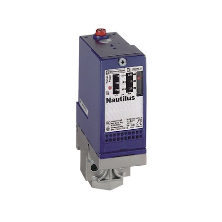 Telemecanique Sensors Pressure Switch, 1 C/O, Detection of 1 single threshold Action XMLA160D2S12