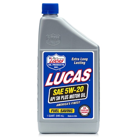 Lucas Oil Sae 5W-30 Motor Oil, 1x1/5 gal Pail 10477