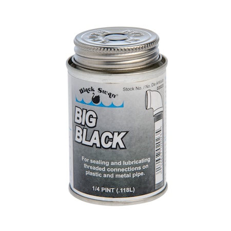 Black Swan Big Black, Pipe Joint Compound - 1/4 pint 02023