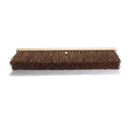 Malish Broom Head, Palmyra, Brown, 4 in L Bristles 020436