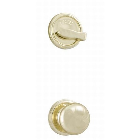 Weslock Impresa Interior Dummy Handleset Trim Bright Brass 02104--I30020