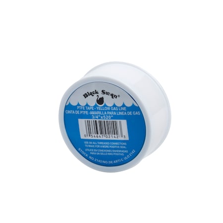 Black Swan PTFE Tape-Low Density-China 3/4" X 520" 02105