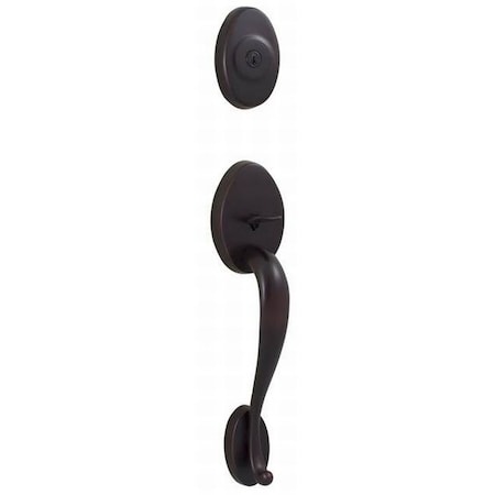 Weslock Lexington Exterior Dummy Handleset Oil Rubbed Bronze 02105-1--0020