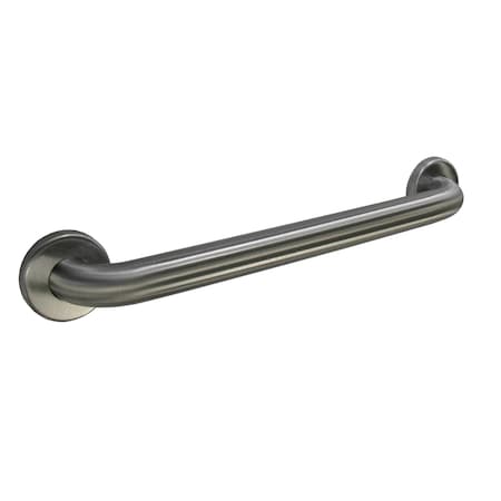 Bobrick Straight Straight Grab Bar, 1-1/2" dia., 45-1/8" L, Stainless Steel, Satin 6806X42