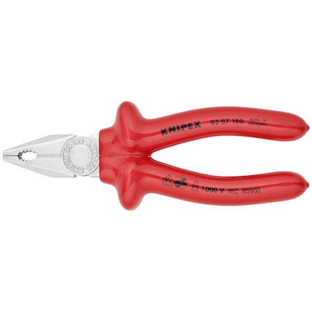 Knipex Combination Pliers, 7 1/4" Combination P 03 07 180