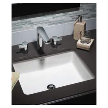 American Standard Boxe UnderCounter SinkLHoles Wh 0315.000.020