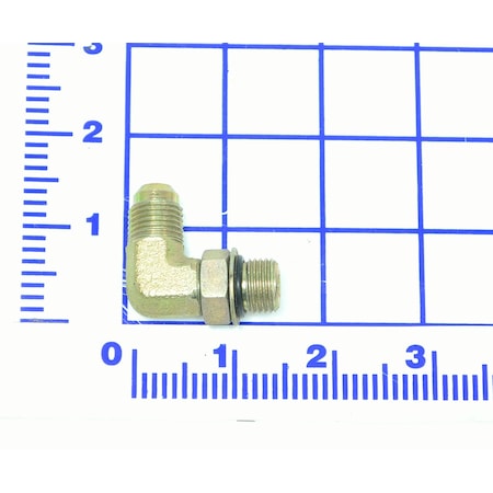 Kelley Fittings, Elbow 90 Deg. Sae No 6 9/16-18 X 031-011