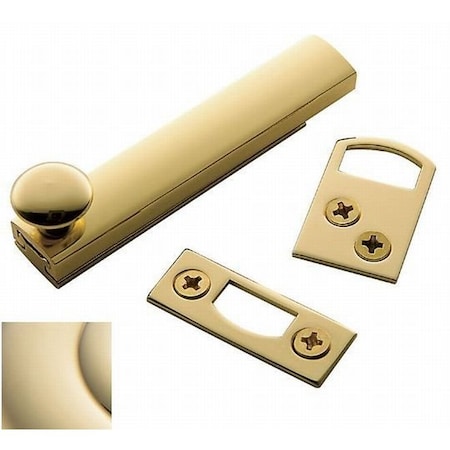 Baldwin Estate Lifetime Brass Surface Bolts 0321.003