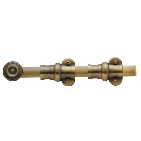 Baldwin Estate Antique Brass Surface Bolts 0380.050