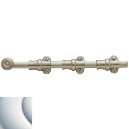 Baldwin Estate Bright Chrome Surface Bolts 0381.260