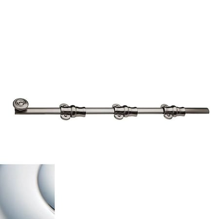 Baldwin Estate Bright Chrome Surface Bolts 0382.260