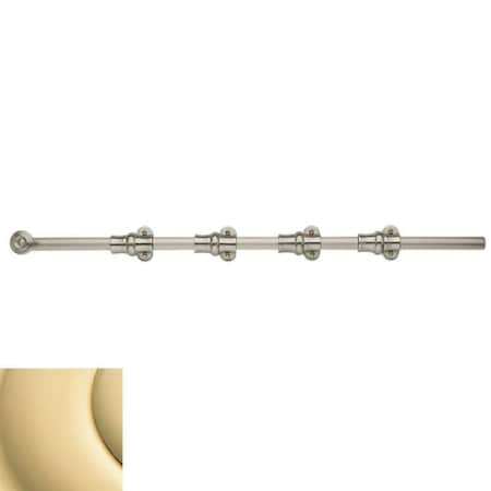 Baldwin Estate Unlacquered Brass Surface Bolts 0383.031