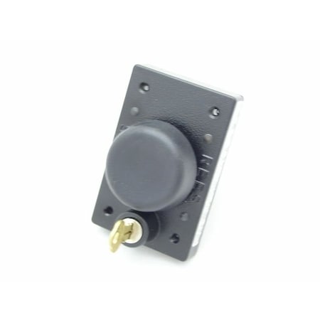 Rees Mushroom Plunger w/Lock, Black, 2-1/4" 03855001