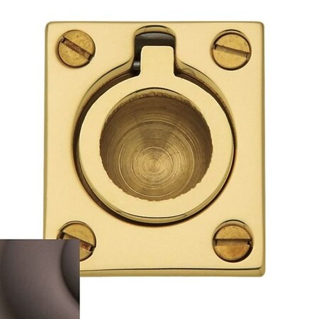 Baldwin Estate Venetian Bronze Flush Ring Pull 0392.112