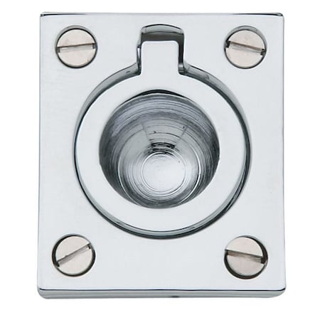 Baldwin Estate Bright Chrome Flush Ring Pull 0392.260