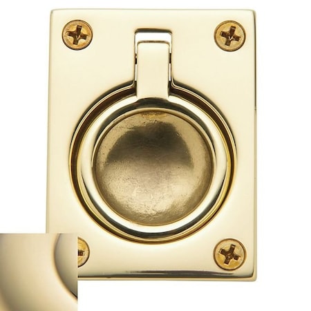 Baldwin Estate Lifetime Brass Flush Ring Pull 0394.003