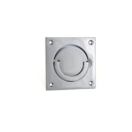 Baldwin Estate Bright Chrome Flush Ring Pull 0397.260.SWL