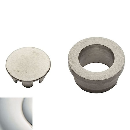 Baldwin Estate Lifetime Bright Nickel Faceplates 0407.055