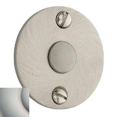 Baldwin Estate Lifetime Satin Nickel Faceplates 0415.056