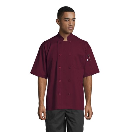 Uncommon Threads Industrial Laundry Burgundy Nighthawk Sh 0415P-0301
