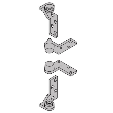 Ives Satin Chrome Pivot 7212VSET26DRH 7212VSET26DRH