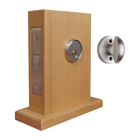 Omnia Single Cylinder Mortise Deadlock Bright Chrome 041/N.2